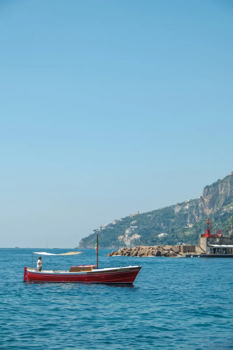 Paisaje de la Costa Amalfitana