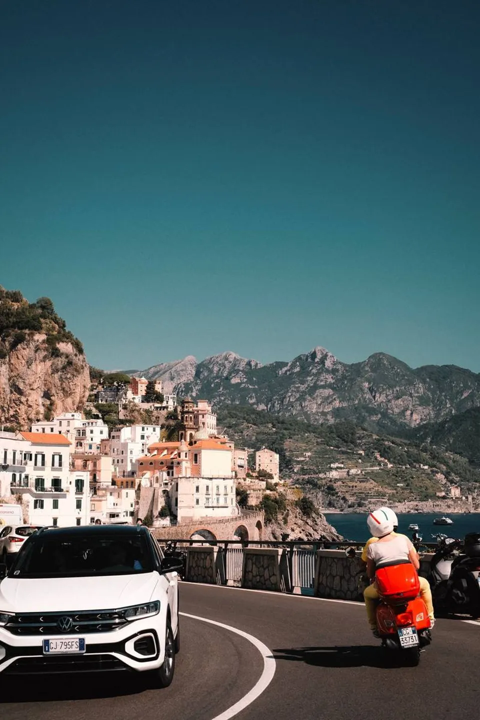 Paisaje de la Costa Amalfitana