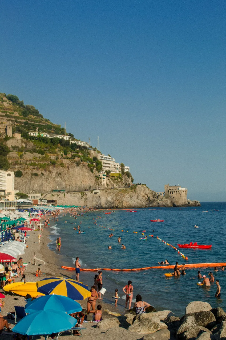 Maiori — Normanna Tower on the coast
