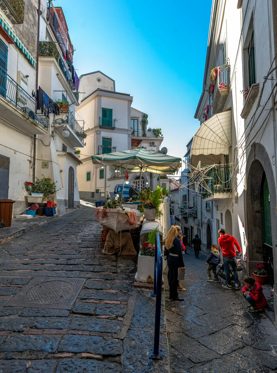 Vietri sul Mare — Die Kuppel von San Giovanni Battista