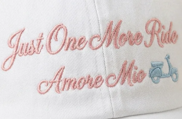 Cappellino Just One More Ride, Amore Mio – 5