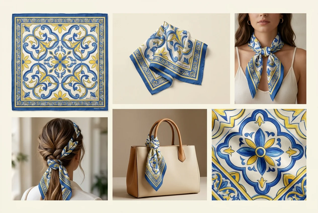 Foulard Maiolica Riviera – 2