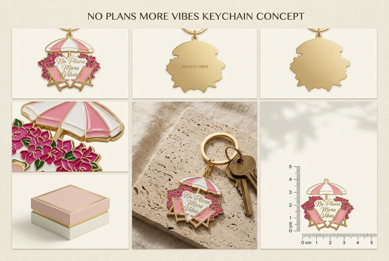 Portachiavi No Plans More Vibes – 2