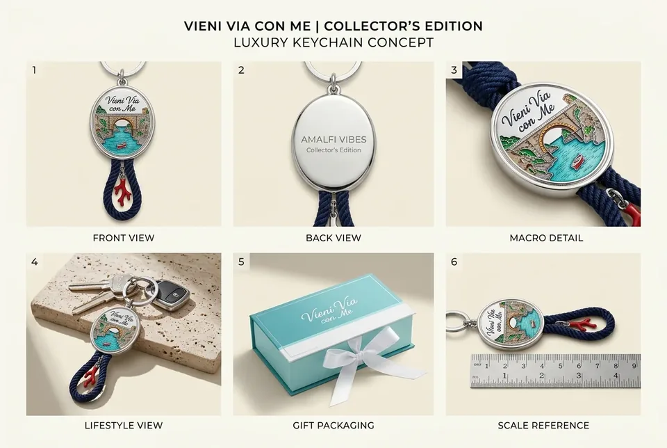 Portachiavi Vieni Via con Me · Collector's Edition – 2