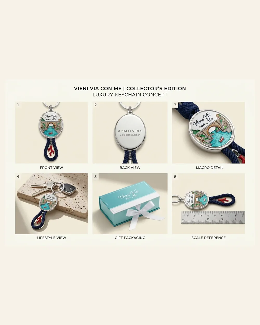 Portachiavi Vieni Via con Me · Collector's Edition 1