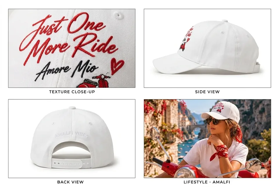 Cappellino Just One More Ride, Amore Mio – 6