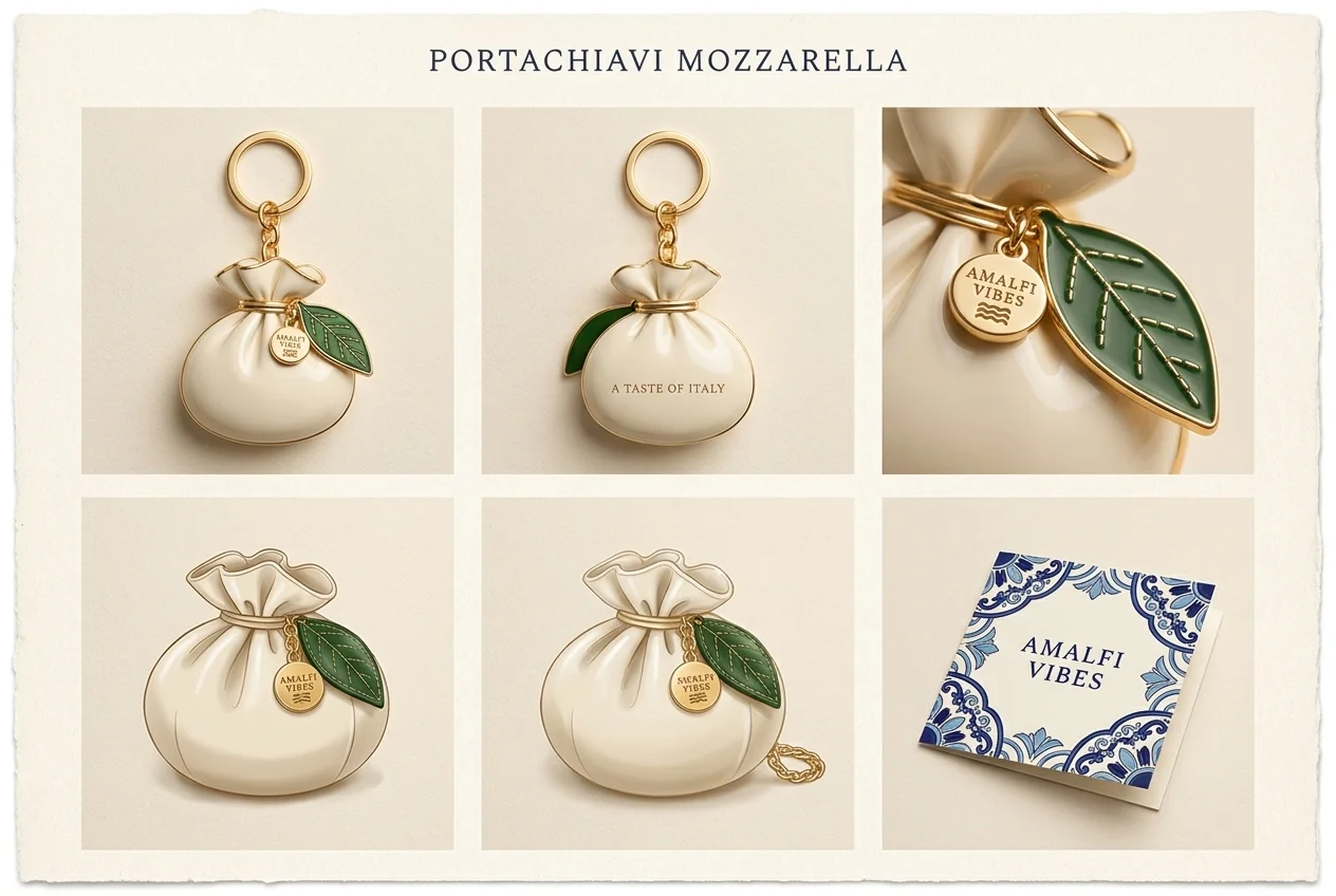 Portachiavi Mozzarella – 3