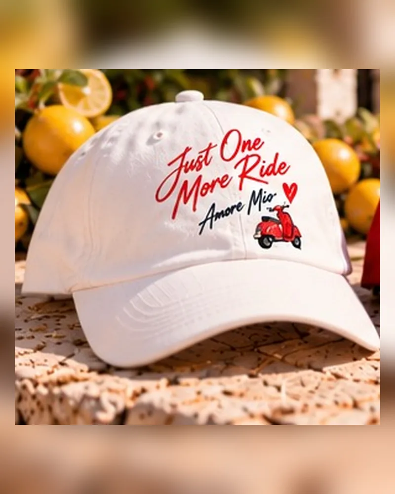Cappellino Just One More Ride, Amore Mio