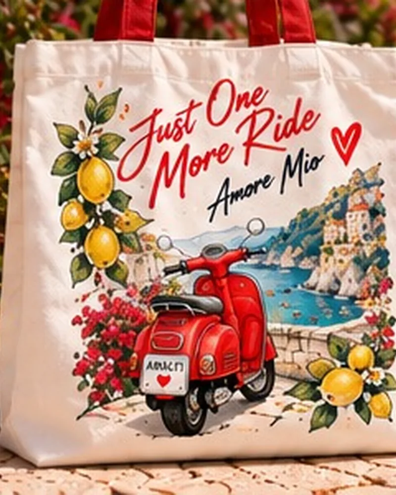 Tote bag Just One More Ride 1